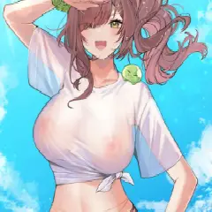 「今日暑すぎンだろ！」脚の付け根まで大胆に晒してるホットパンツ娘の画像♪