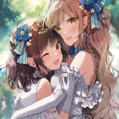 【二次】百合女子のイチャイチャ画像集めた結果ｗｗ