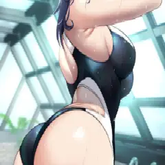 【二次】競泳水着姿の女性画像まとめｗスタイル良すぎて草ｗ