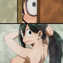 【エロ画像】痴漢レイプpart58!蛙吹梅雨がシャワー中にキモ峰田に襲われゴブリンレイプされたり…他まとめ