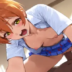 【ラブライブ!】星空凛ちゃんと騎乗位ハメハメするエロ画像