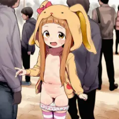 【画像】市原仁奈がすけべな野外露出してるエロ画像