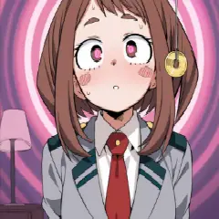 【画像】麗日お茶子催眠調教♥