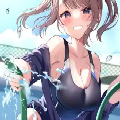 【二次】競泳水着女子、健康的なのに可愛さ爆発してて草www