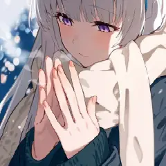 モコモコカワイイ。防寒・冬着の女の子画像❄