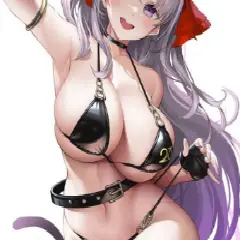 【二次エロ】マイクロビキニで男を欲情させる痴女の二次エロ画像 その55