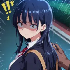 【エロ漫画】山田杏奈が変質者おじさんに誘拐された！小屋に監禁されて凶悪チンポで美しいカラダを凌辱される…！