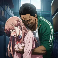 【咲-Saki-】新子憧が雄臭い中年体育教師に脅迫レイプ!悔しそうな憧にねちっこくベロチュー腋舐めセックスで強制アクメ…!