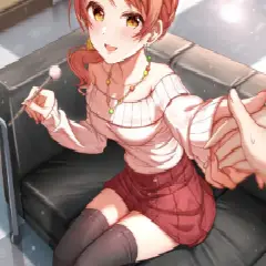 【二次】絶対領域画像ｗ太ももチラが刺さりすぎる件