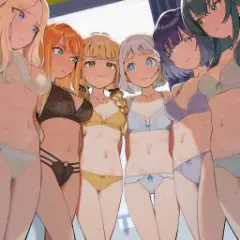 【画像】学マスキャラたちが百合えっちしてるエロ画像