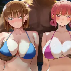 【アオのハコ/エロ】千夏&雛とベッドでえちえちするエロ画像集