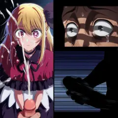 【推しの子】星野ルビーのライブ楽屋のロッカーに潜んだキモデブ！生着替えでシコっていたらバレたので勢いで襲いかかった結果…