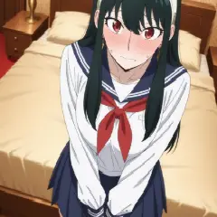 【画像】ヨルさんと制服セックス♥