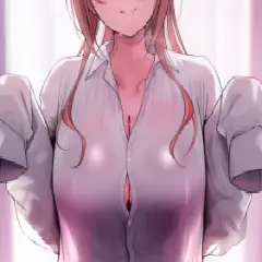 「シャツ借りてま～す」ぶかぶか裸ワイシャツのカノジョ画像♪