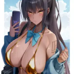 今年は何連休…？ GWの布地すくないビキニ画像♪