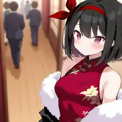 【チャイナ服】色気がやばいwチャイナドレスの女の子画像まとめ　その12【二次画像】