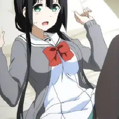 【ゆゆゆ/エロ】東郷美森ちゃんとベッドで制服えっちするエロ画像