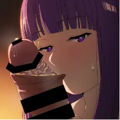 【画像】フェルンにくっさいチンカスお掃除してもらうエロ画像