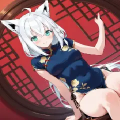 【チャイナ服】色気がやばいwチャイナドレスの女の子画像まとめ　その14【二次画像】