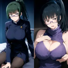 【画像】童貞を○すセーターを着た禪院真希♥