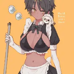 【褐色肌】二次褐色美少女が集まるスレ　その15【二次画像】