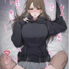 【二次エロ】欲求不満なパーカー娘ちゃんとドスケべえっち♥