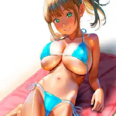 【日焼け】目に焼き付く日焼け美少女の画像まとめ　その14【二次画像】