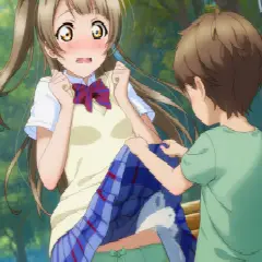 【画像】エロガキにイタズラされちゃう南ことりちゃん