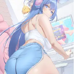 【二次】巨尻女子の目を引くスタイル画像集ｗ
