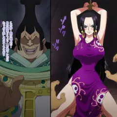 【ワンピース】デブくて醜い天竜人に屈辱のオチンポ調教されるボア・ハンコック…！拘束されたまま好き放題にカラダを弄ばれる…！