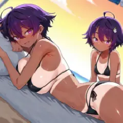 【日焼け】目に焼き付く日焼け美少女の画像まとめ その17【二次画像】