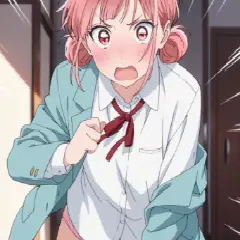 【画像】蝶野雛のラッキースケベエロ画像集
