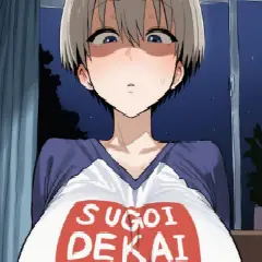 【二次エロ】粗チンにドン引きしてる宇崎花ちゃん