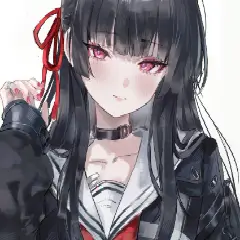【黒髪】美しく艷やかな黒髪美少女画像まとめた　その24【二次画像】