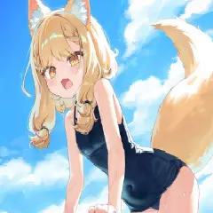 濃紺のスクール水着と可愛いロリっこの組み合わせが萌えっちぃ画像♪ ㉜