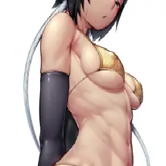 【二次】筋肉質な女子画像、美しすぎる肉体美を集めてみたw