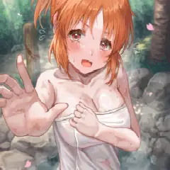 【二次】温泉入ってる女子の癒やし画像まとめ