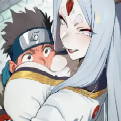 【画像】大筒木カグヤのでっけえおっぱいに埋まりたいエロ画像