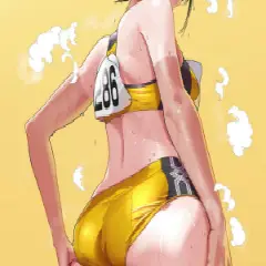 「蒸れちゃったかも♡」陸セパ・レーシングショーツで頑張る陸上女子の画像♪