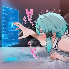 【SAO】シノンが絶倫キリトの執拗な生ハメ交尾に子宮完堕ち!ゲーム内で犯され現実まで追いかけてきてイカされまくる!