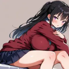 【黒髪】美しく艷やかな黒髪美少女画像まとめた　その26【二次画像】