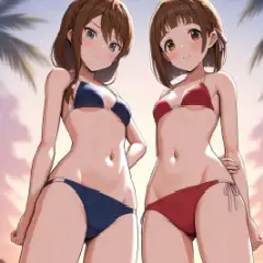 【ローアングル】見上げる視点なら何でもエロくなるか検証するスレ　その38【二次画像】