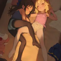 【画像】おねんねしてる橘ありすと櫻井桃華・・・