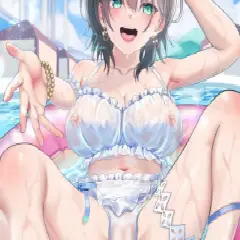 【二次エロ】水着美少女のHな画像が集まってしまうｗｗｗ