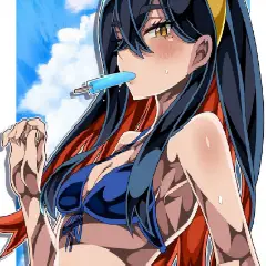 【黒髪】美しく艷やかな黒髪美少女画像まとめた その29【二次画像】