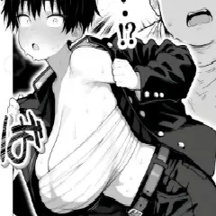 【エロ漫画】隣の席の男装〇〇巨乳