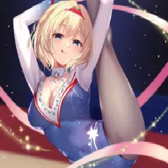 瑞々しい肢体にぴったりとフィットした、レオタード着用の美少女の画像 ㉝